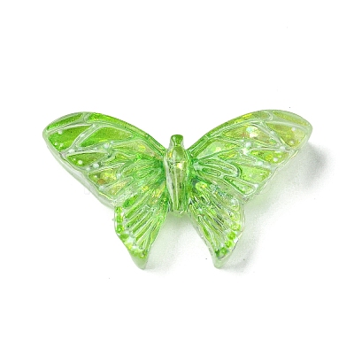 Spray Painted Resin Decoden Cabochons LS-RESI-C045-07B-1