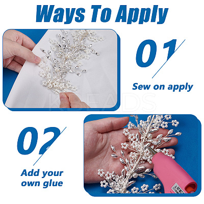1Bag Zinc Alloy & Resin Rhinestone Hair Bobby Pins Sets AJEW-FG0005-23-1