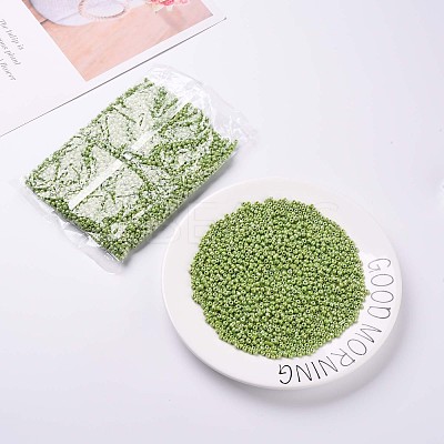 6/0 Glass Seed Beads SEED-US0003-4mm-124-1
