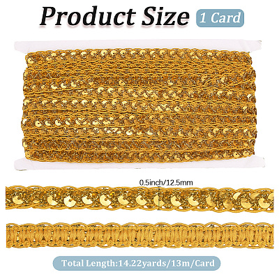 Metallic Braided Lace Trim OCOR-WH20020-24F-1
