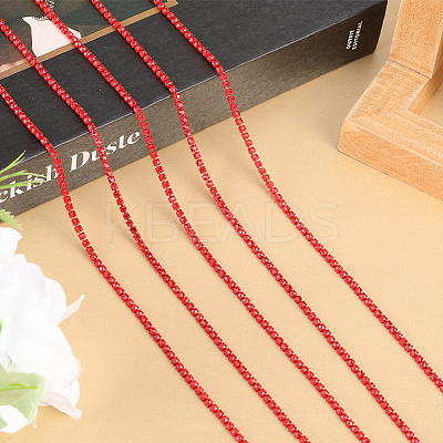 1 Roll Electrophoresis Iron Rhinestone Strass Chains CHC-GF0001-06F-1