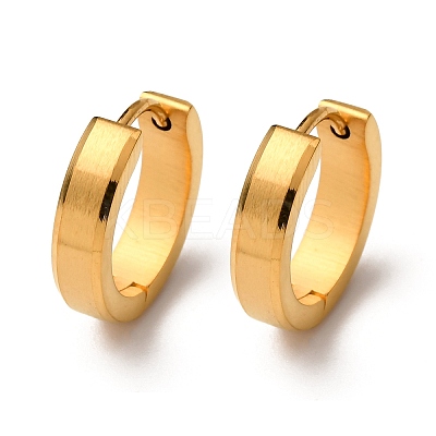 304 Stainless Steel Hoop Earrings EJEW-D331-19A-G-1