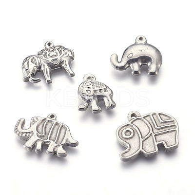 Tarnish Resistant 304 Stainless Steel Pendants STAS-L212-014-1