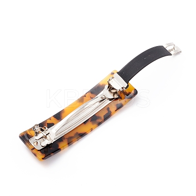 Cellulose Acetate(Resin) Hair Barrette PHAR-F012-02D-1