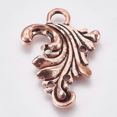 Eco-Friendly Zinc Alloy Hook Clasps LS-PALLOY-WH0031-03R-1