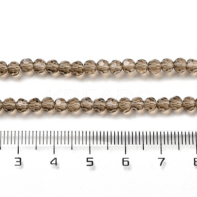 Transparent Glass Beads Strands LS-EGLA-A035-T4mm-D16-1