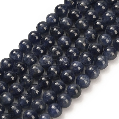 Natural Sapphire Beads Strands G-L631-A02-5-6mm-AA-1