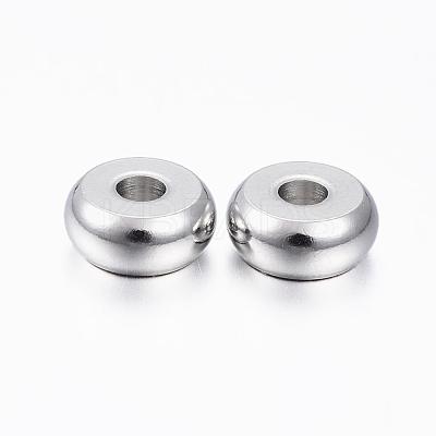 Tarnish Resistant 201 Stainless Steel Spacer Beads STAS-H376-43-1