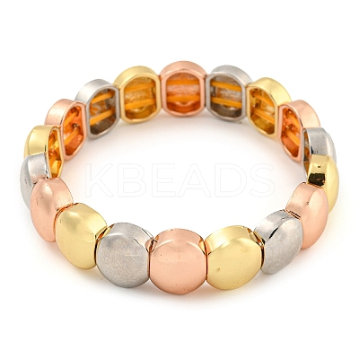 Rack Plating Brass Stretch Bracelets BJEW-L460-002A-1