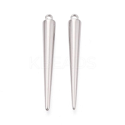 304 Stainless Steel Pendants STAS-T075-22C-P-1
