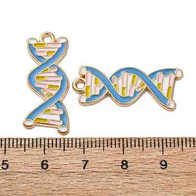 Chemistry Theme Alloy Enamel Pendants LS-ENAM-V002-01K-KCG-1