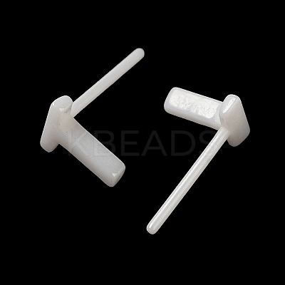 Hypoallergenic Bioceramics Zirconia Ceramic Stud Earrings EJEW-F340-04T-1