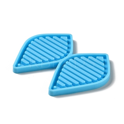 DIY Teardrop with Stripe Pendant Silicone Molds LS-DIY-I099-34-1