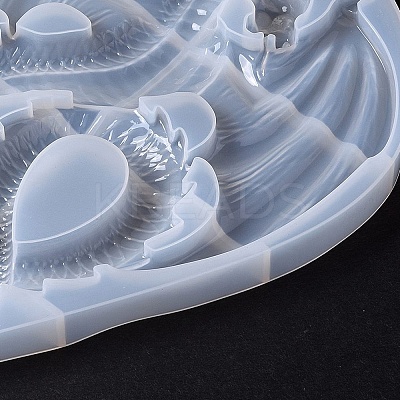DIY Dragon Display Silicone Molds DIY-F129-01-1