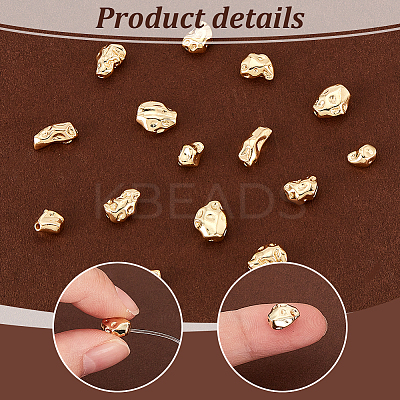 20Pcs 5 Style Alloy Beads FIND-PH0019-91-1