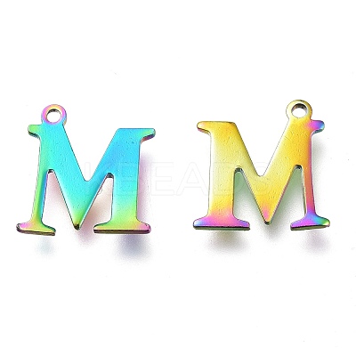 Ion Plating(IP) 304 Stainless Steel Charms STAS-H112-M-M-1