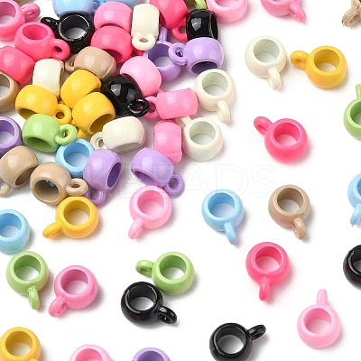 60Pcs 10 Colors Alloy Tube Bails FIND-CJ0003-37-1