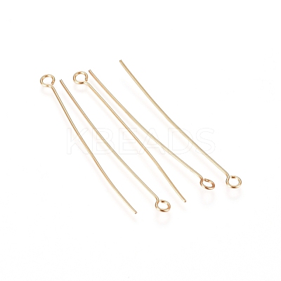 304 Stainless Steel Eye Pins A-STAS-L238-005D-G-1