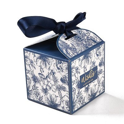 Wedding Theme Folding Gift Boxes CON-P014-01A-1