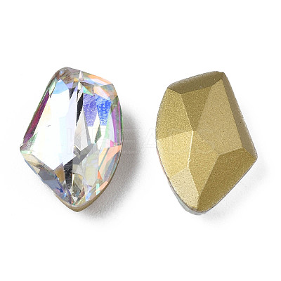 48Pcs Glass Rhinestone Cabochons MRMJ-N029-03-13-1