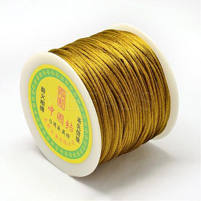 Nylon Satin Rattail Cords NWIR-R025-1.0mm-563-1