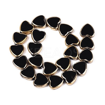 Electroplate Glass Beads Strands EGLA-T021-23C-1