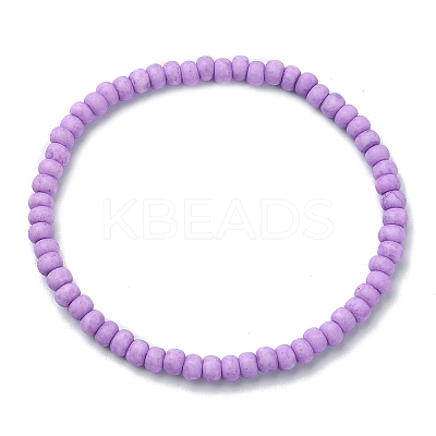 6Pcs 6 Color Glass Seed Beaded Stretch Bracelets Set BJEW-JB09509-1