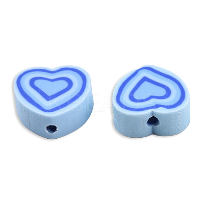 Handmade Polymer Clay Beads CLAY-ZX006-13H-1