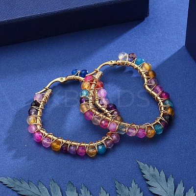201 Stainless Steel Hoop Earrings EJEW-JE04117-1