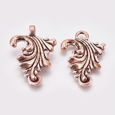 Eco-Friendly Zinc Alloy Hook Clasps PALLOY-WH0031-03R-1