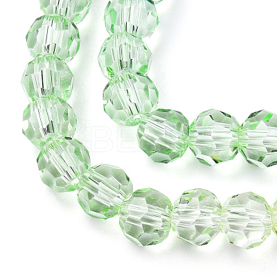 Transparent Glass Beads Strands GLAA-E036-07Z-1