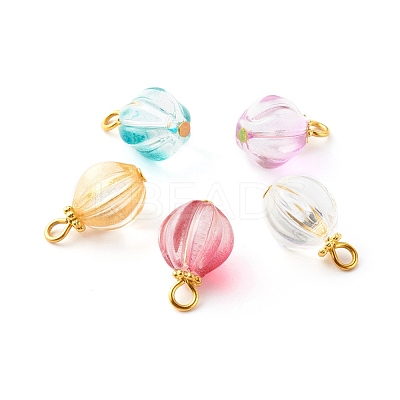 Glass Charms PALLOY-JF00811-1