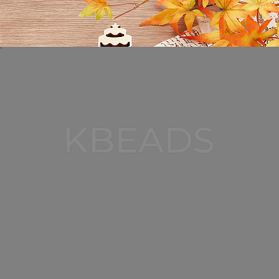 100Pcs 5 Styles Unfinished Wooden Cutouts WOOD-OC0002-86-1