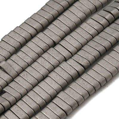 Electroplated Non-magnetic Synthetic Hematite Beads Strands G-C106-B01-11A-1