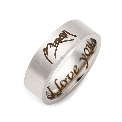 304 Stainless Steel Finger Rings RJEW-G352-01P-1