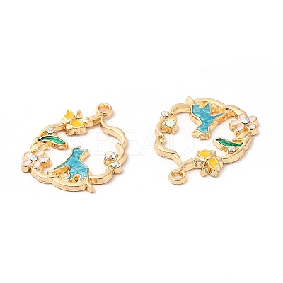Alloy Enamel Pendants LS-ENAM-C005-27G-03-1