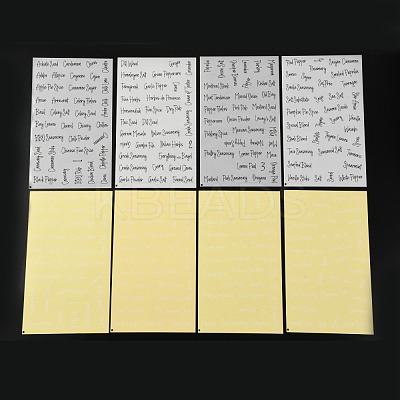 Waterproof PVC Self-Adhesive Sealing Stickers DIY-I050-02-1