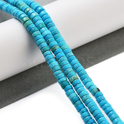 Dyed Natural Magnesite Beads Strands G-G121-A01-01-1
