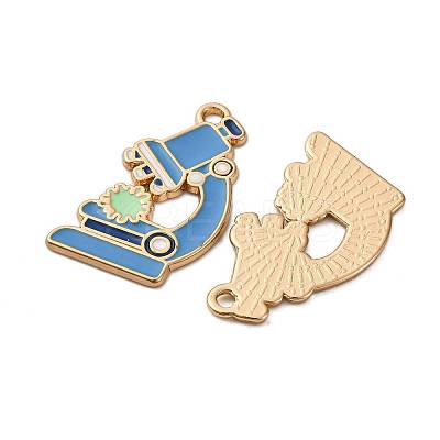 Chemistry Theme Alloy Enamel Pendants LS-ENAM-V002-01D-KCG-1