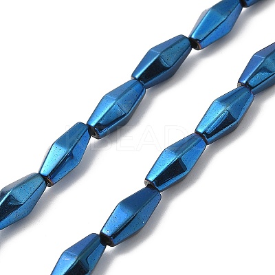 Electroplate Synthetic Magnetic Hematite Beads Strands G-E602-05E-1