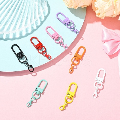 8Pcs Alloy Swivel Clasps KEYC-YW00195-1