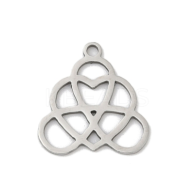 201 Stainless Steel Pendants STAS-F316-12P-1