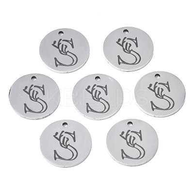Non-Tarnish 304 Stainless Steel Charms STAS-T059-26P-S-1
