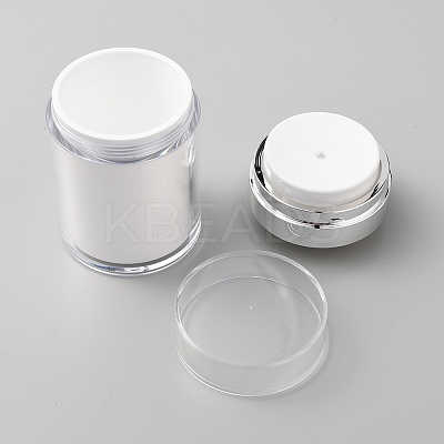 Plastic Airless Pump Jars AJEW-WH0413-34D-1