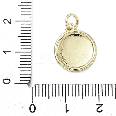 Brass Enamel Pendants KK-K368-10G-04-1