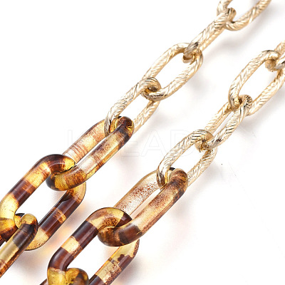 Aluminum Paperclip Chain Eyeglasses Chains AJEW-EH00030-1