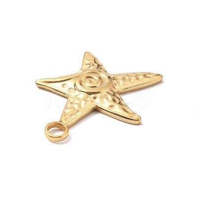 304 Stainless Steel Pendants STAS-I334-02G-01-1