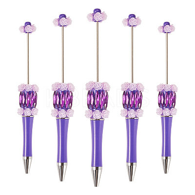 Flower Plastic Ballpoint Pen LS-BT-TAC0045-002A-1