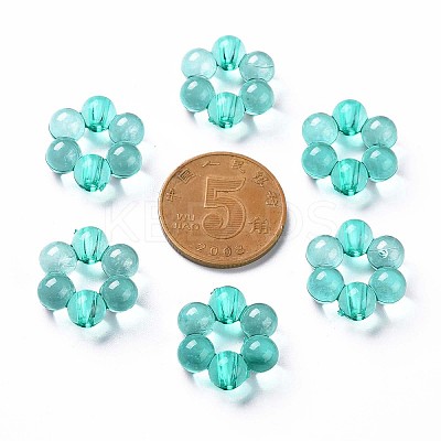 Transparent Acrylic Bead Frames LS-TACR-S153-01A-68-1