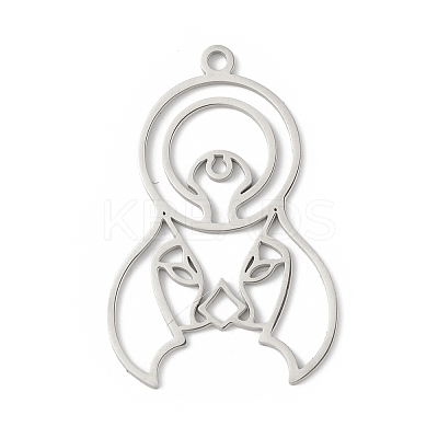 Non-Tarnish 201 Stainless Steel Pendants STAS-K250-03P-1
